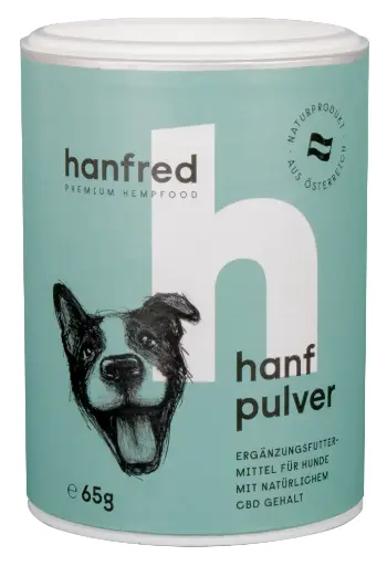 [hh110] Hanfpulver Hund 65g