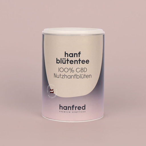 [mt110] Hanfblütentee 40g Dose Human