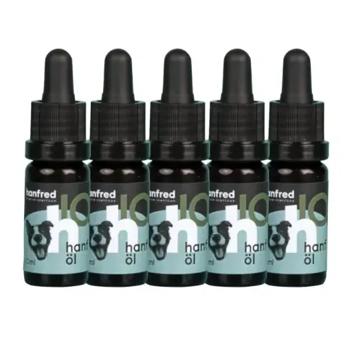 [ho216] Hanfaromaöl Hunde 10% 10ml EH5