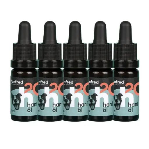 [ho225] Hanfaromaöl Hunde 20% 10ml EH5