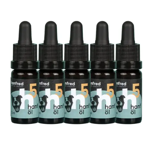 [ho217] Hanfaromaöl Hunde 5% 10ml EH5