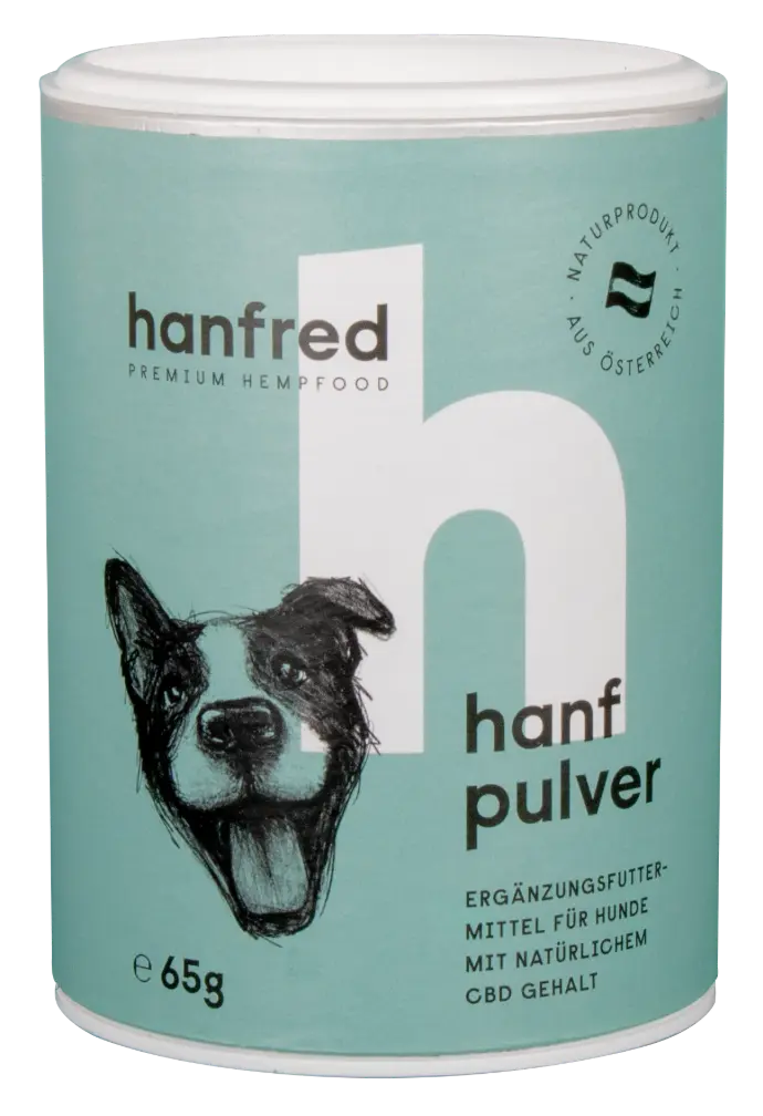 Hanfpulver Hund 65g