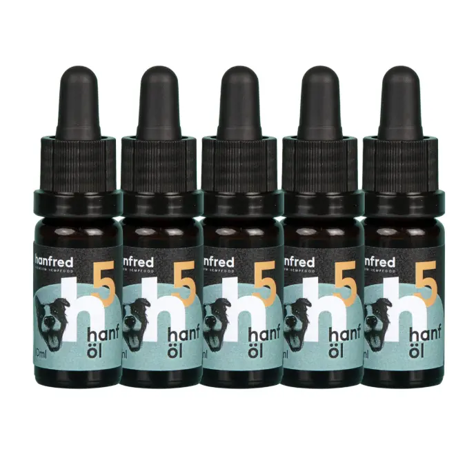 Hanfaromaöl Hunde 5% 10ml EH5