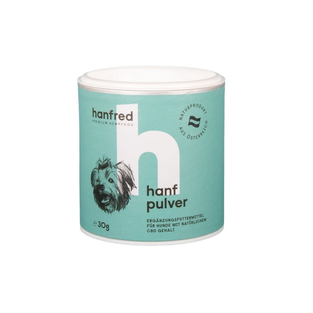 Hanfpulver Mini Hund 30g