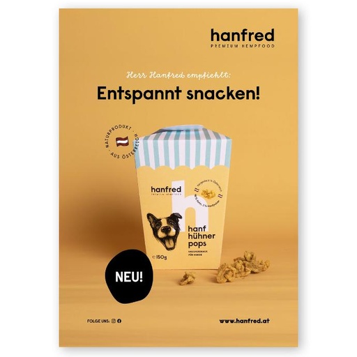 [wm0016] WM Plakat Hühner Pops (A1)